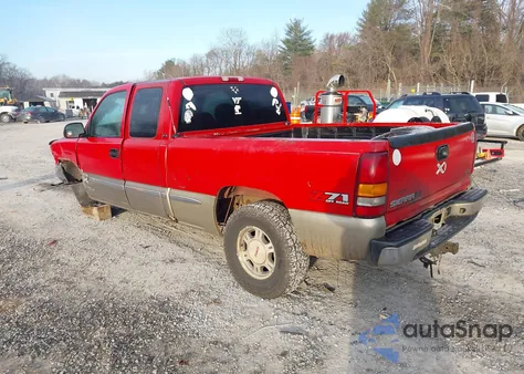 2002 GMC Sierra 1500 Sle z USA, uszkodzony, nr VIN 2GTEK19T721375040